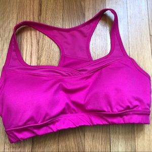 Pink Tek Gear Sports Bra